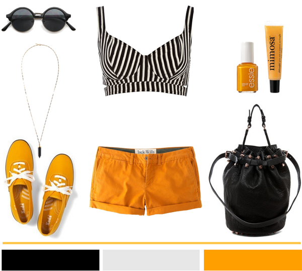 Orange + Stripes...