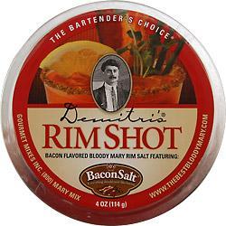 Demitri's Bacon Flavored Bloody Mary Rim Salt, rim salt wedding favor, bloody mary wedding favor
