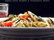 Pasta Gamberi Pesto Pistacchi with Prawns Pistachio