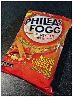 Phileas Fogg Mexican Style Taco Rolls - Nacho Cheese and Jalapeno