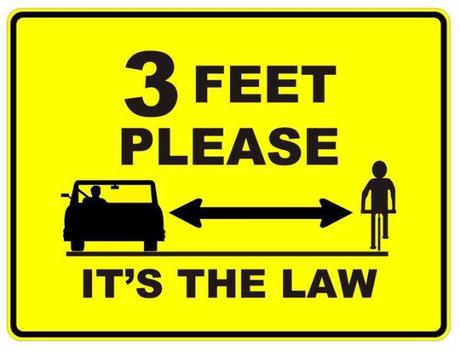 3 Feet Please, It's the Law