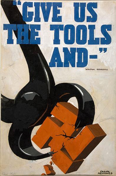 File:INF3-154 Give us the tools and ... Artist Frank Newbould.jpg