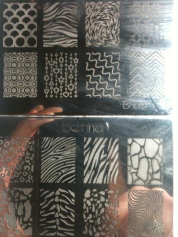 Nail Mail Stamping Plates