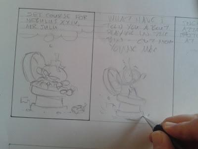 How I Draw a Comic Strip