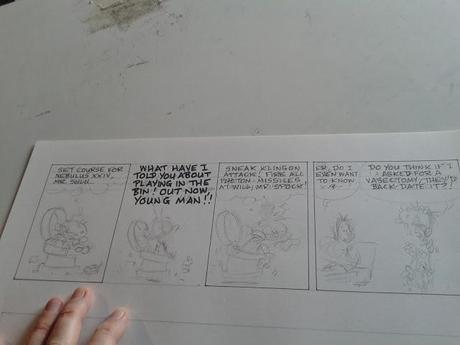 How I Draw a Comic Strip