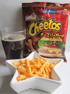 Japanese Cheeseburger Cheetos (Oyatsu Cafe)