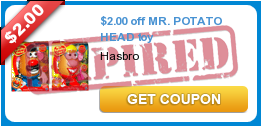 $2.00 off MR. POTATO HEAD toy