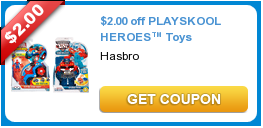 $2.00 off PLAYSKOOL HEROES™ Toys