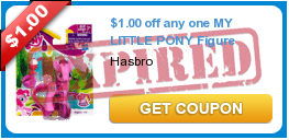 $1.00 off any one MY LITTLE PONY Figure