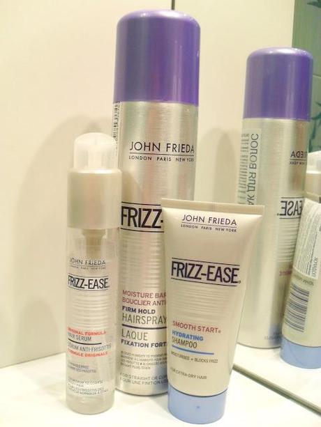 NO MORE BAD HAIR DAYS? JOHN FREIDA FRIZZ-EASE RANGE REVIEW