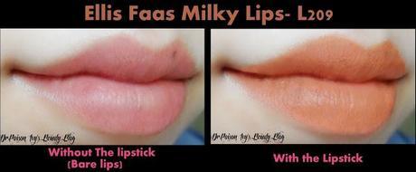 Ellis Faas Milky Lips L209 Toffee Beige Review