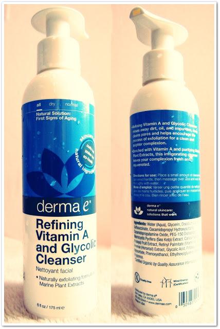 Dermae: Refining Vitamin A and Glycolic Cleaner Review