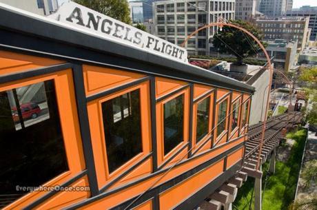 Angels Flight Railroad Downtown LA