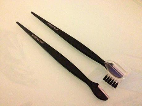 Japonesque 'Brow' Touch Up Razor Set