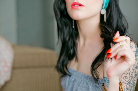 Beauty Trend: Coral + Mint