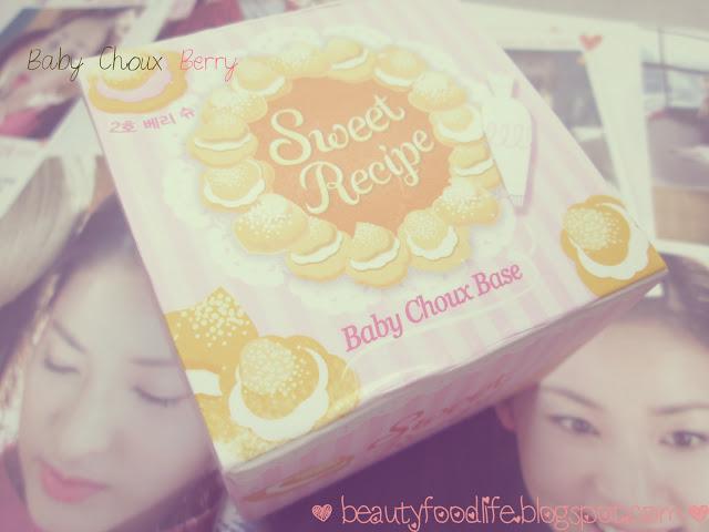 Etude House sweet recipe review, Sweet recipe baby choux Berry review, base make up, korean base make up review, beautyfoodlife.blogspot.com