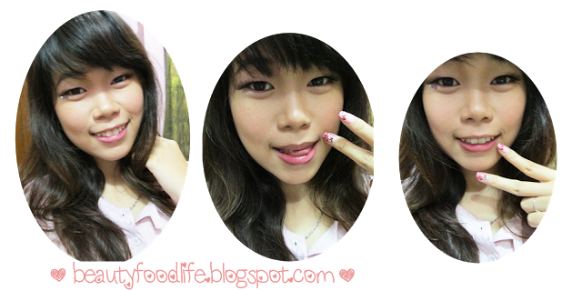 de beauty eyelashes , eyelashes review , beautyfoodlife.blogspot.com, sweet make up look
