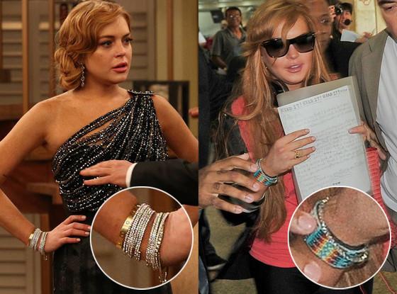 Lindsay Lohan, Anger Management, Rio, lindsay lohan stole bracelet anger management