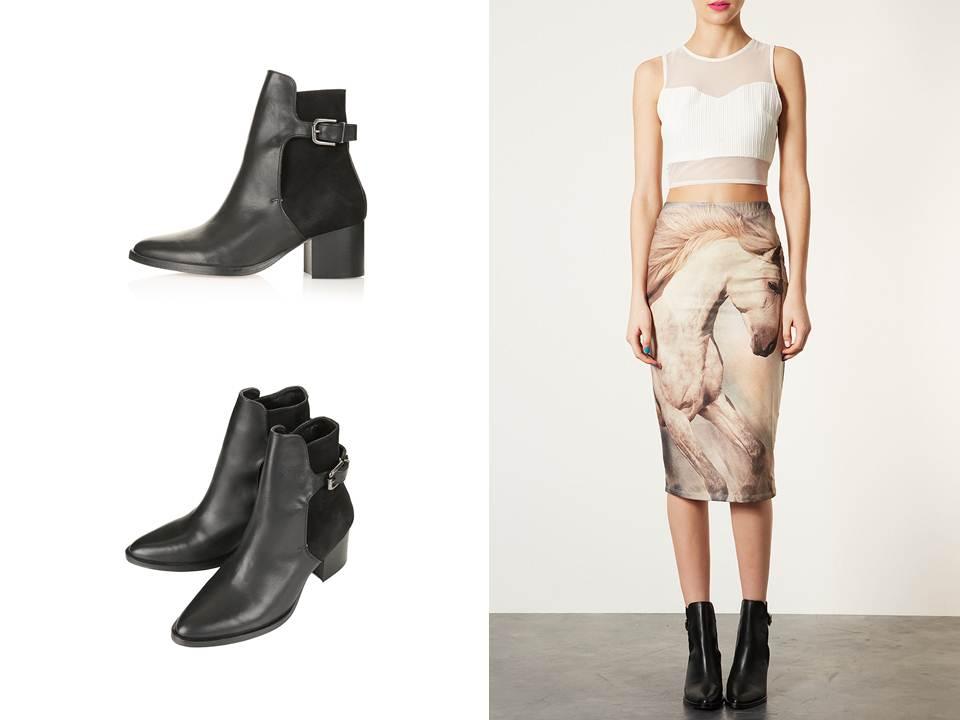 Need a new pair of black ankle boots ?