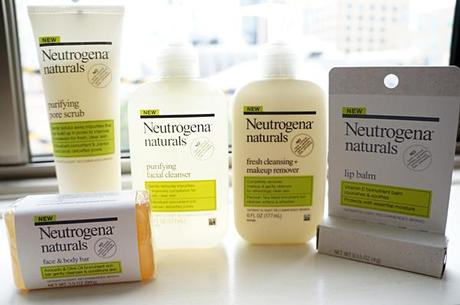 Neutrogena naturals range