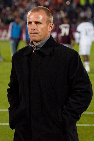 Gary Smith during his MLS winning spell in charge of Colorado Rapids. Courtesy of Ed Clemente