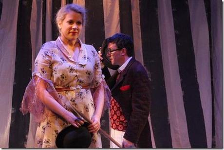 Meredith Ernst and Gage Wallace star in Red Theater Chicago's Review: Red Hamlet (Red Theater Chicago)