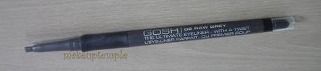 Gosh Ultimate Eye Liner 02 Raw Gray Swatches