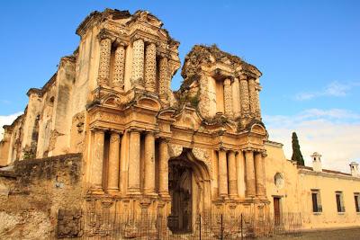 Earthquake affected building, Antigua