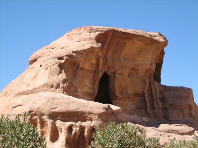 Old tomb, Petra, Jordan