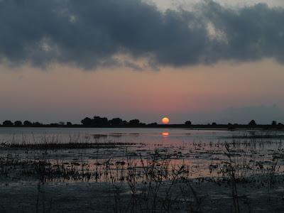 Alikes Salt Lake in Tigaki, Greece