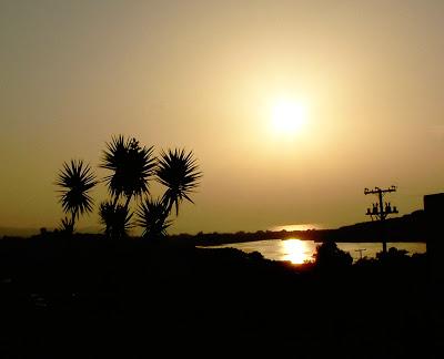 Sunset in Corfu, Greece