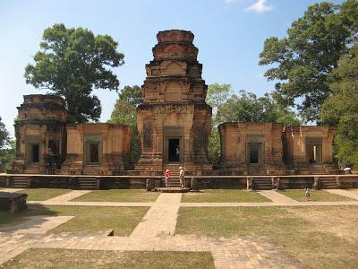 Around West Baray in Cambodia