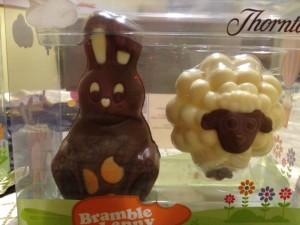 The Easter Bunny and Shaun the Sheep