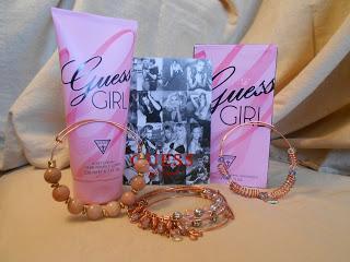 guess girl fragrance and body creme