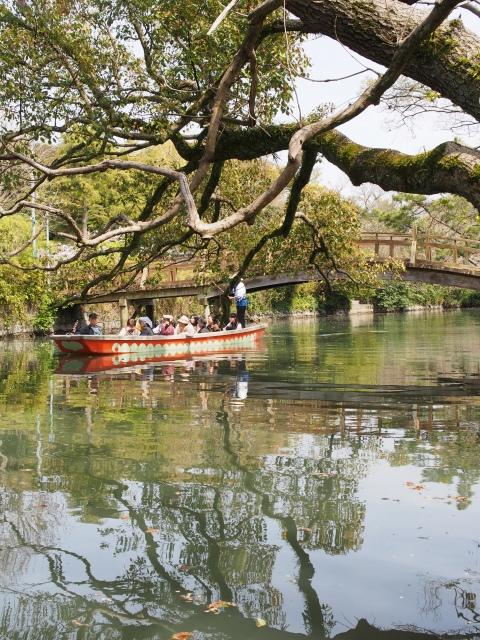 P3300074 柳川，ドンコ舟に揺られて / Yanagawa,the city of water