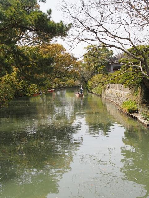 P3300076 柳川，ドンコ舟に揺られて / Yanagawa,the city of water