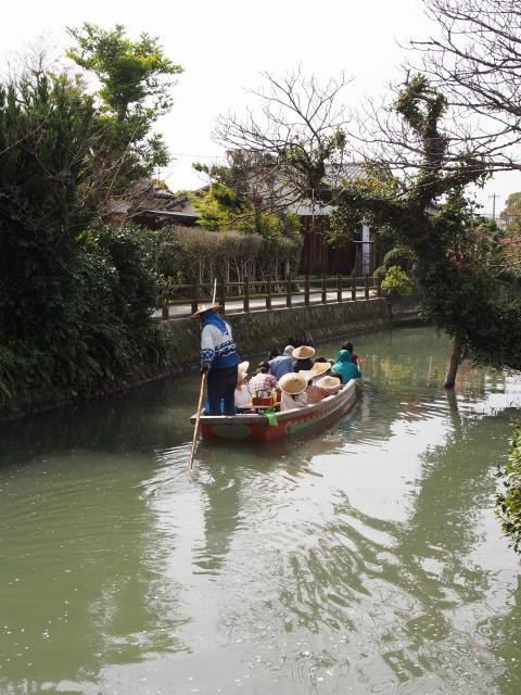 P3300093 柳川，ドンコ舟に揺られて / Yanagawa,the city of water