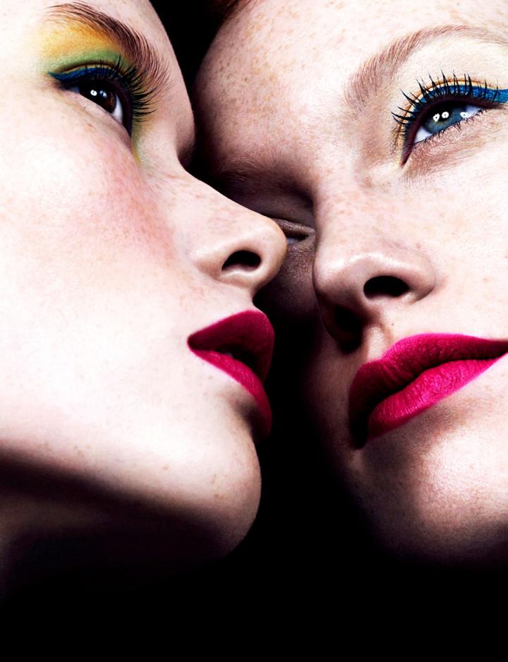 Julia Hafstrom & Chantal Stafford Abbott by Marcus Ohlsson for French Revue de Modes Spring 2013 5