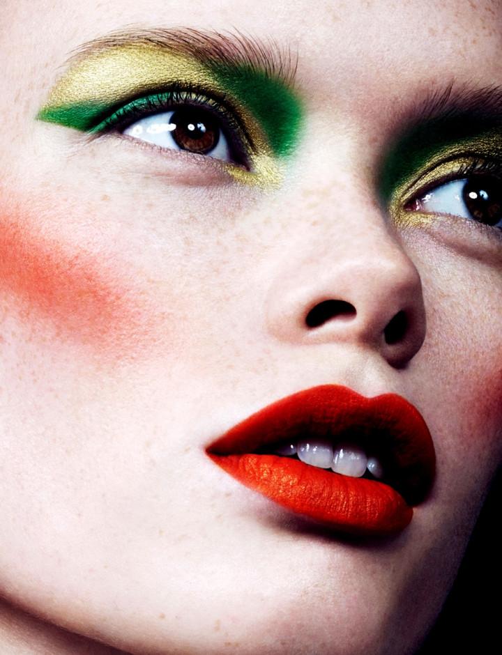 Julia Hafstrom & Chantal Stafford Abbott by Marcus Ohlsson for French Revue de Modes Spring 2013