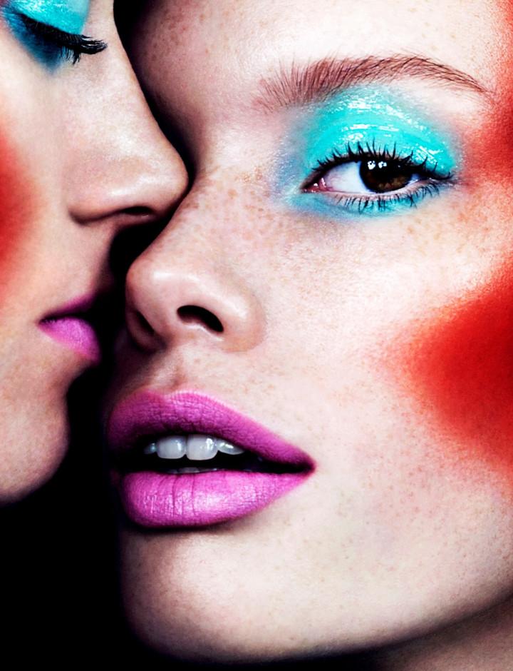 Julia Hafstrom & Chantal Stafford Abbott by Marcus Ohlsson for French Revue de Modes Spring 2013 2