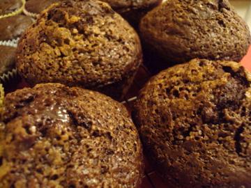 Chocolate-zucchini-muffins