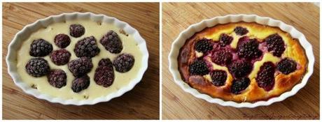 Blackberry Cheesecake with Almond Coconut Crust