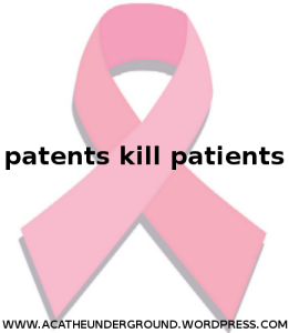 Patents Cancer Ribbon