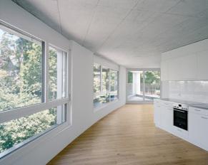 Apartment building in Lausanne by PRS architectes