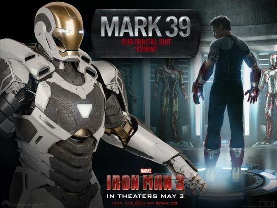 Tony Stark's Badass Armor Suits from Iron Man 3