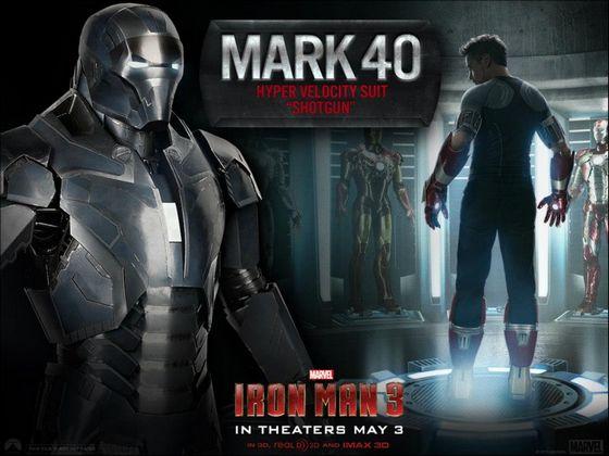 Tony Stark's Badass Armor Suits from Iron Man 3