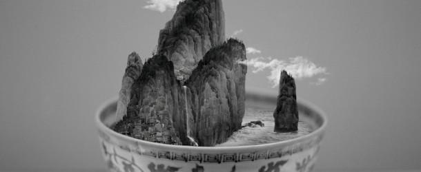 Taipei Landscapes Served In A Porcelain Bowl