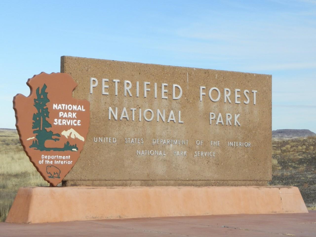 Southern Entrance to the Petrified Forest