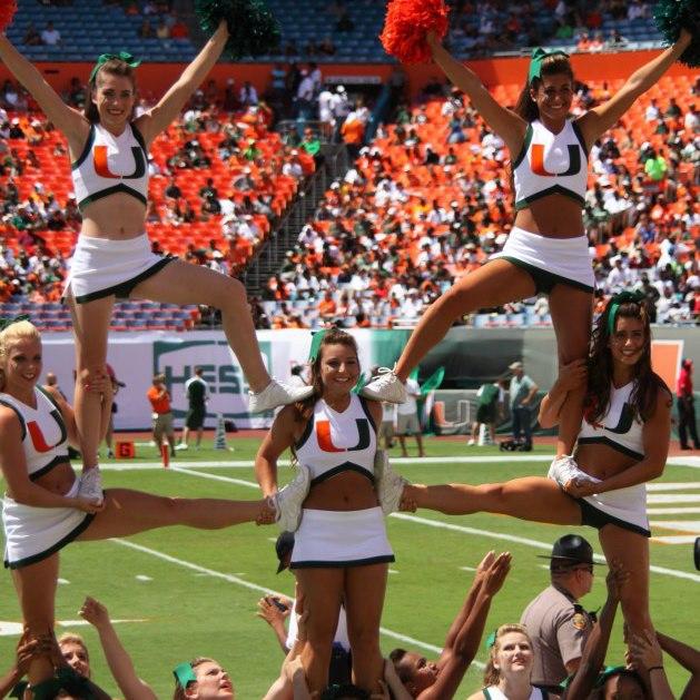 Cheerleaders Who Should Be Headed To The Final Four: Miami