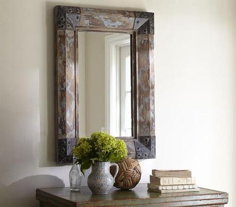 decor reclaimed wood mirrors6 Upcycling Design: Mirrors Framed with Reclaimed Wood HomeSpirations